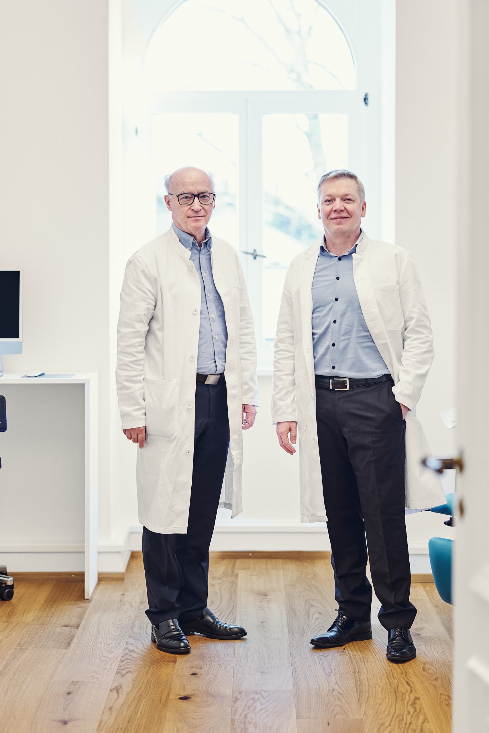 Prof. Dr. Wolfgang Schultze-Seemann und Priv.-Doz. Dr. Daniel Schlager